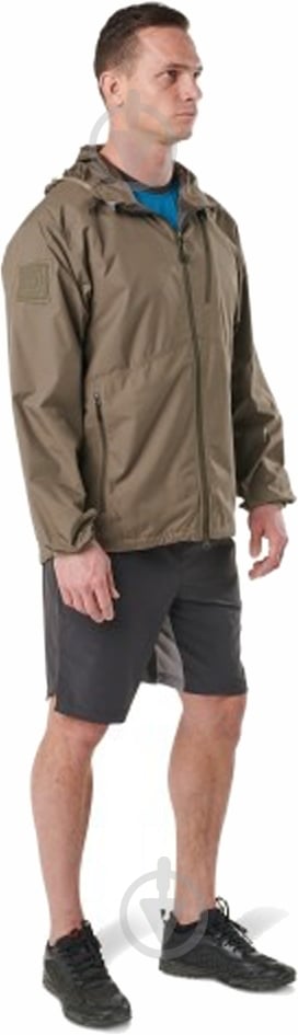 Куртка мужская демисезонная 5.11 Tactical Cascadia Windbreaker Jacket р.S зеленая - фото 2