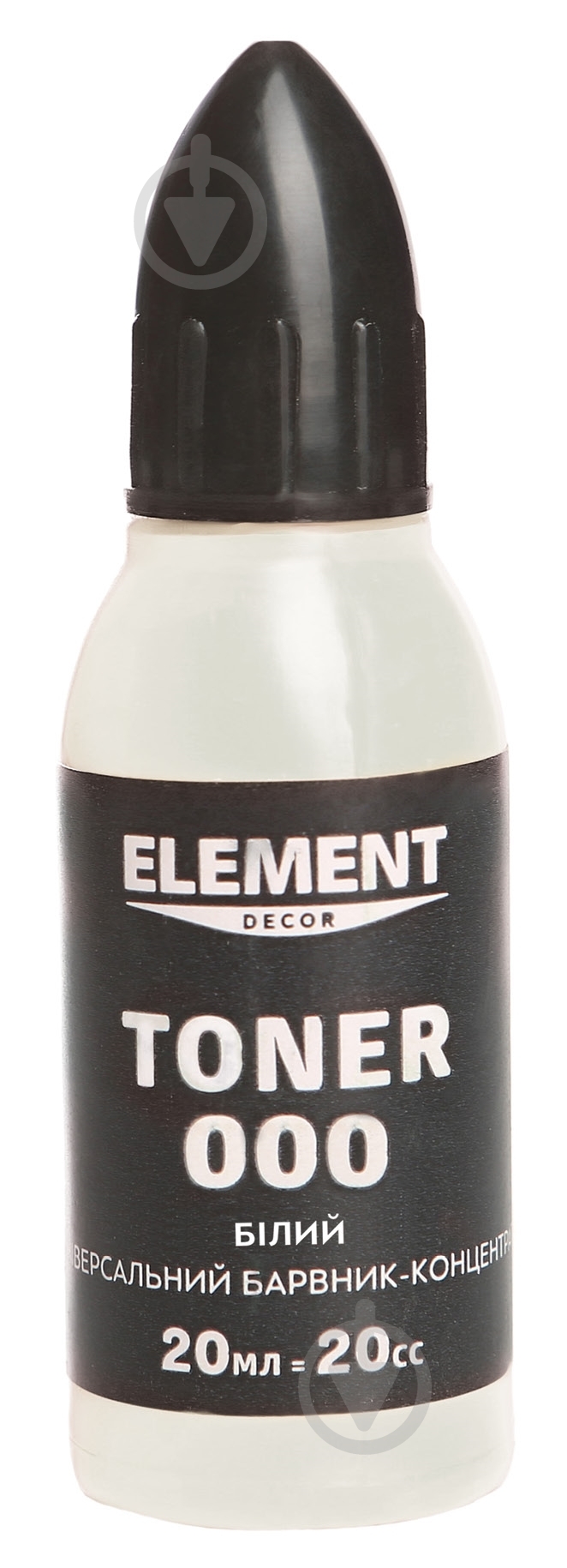 Пигмент Element Decor Toner белый 20 мл - фото 1