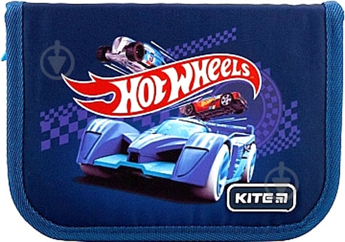 Пенал hw20-622h-1 KITE синій із малюнком - фото 1