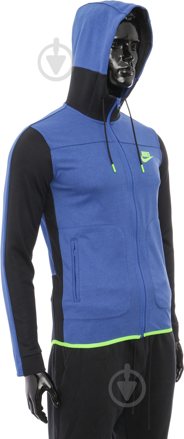 Толстовка Nike 804852-480 р. XL синий - фото 3 Толстовка Nike 804852-480 р. XL синий - фото 3