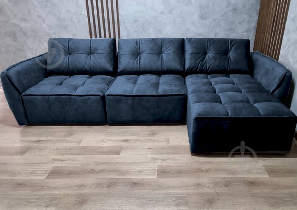 Диван угловой LIDERSON Deserto (правый) Emilia 88 синий 3400x1750x700 мм - фото 2 Диван угловой LIDERSON Deserto (правый) Emilia 88 синий 3400x1750x700 мм - фото 2