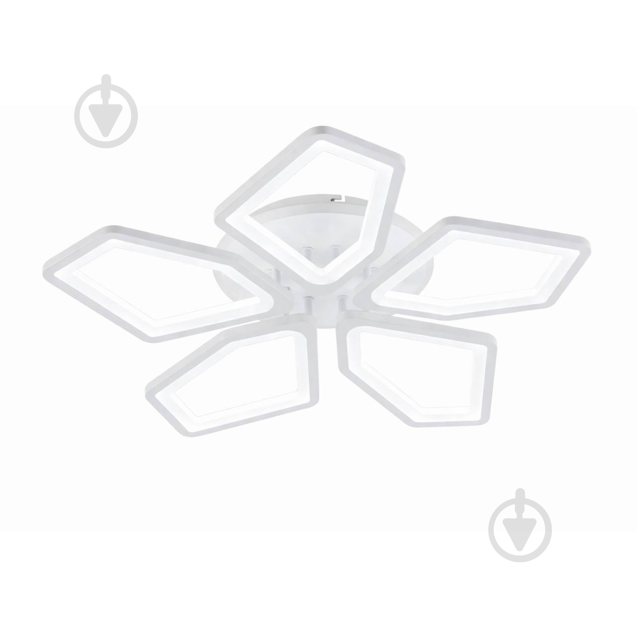 Люстра светодиодная ELIOS Forma 5x100 Вт белый DL1111 - фото 1