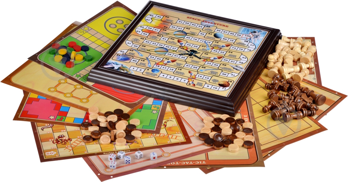 Игра настольная Same Toy Шахматы 12 в 1 522Ut - фото 1 Игра настольная Same Toy Шахматы 12 в 1 522Ut - фото 1