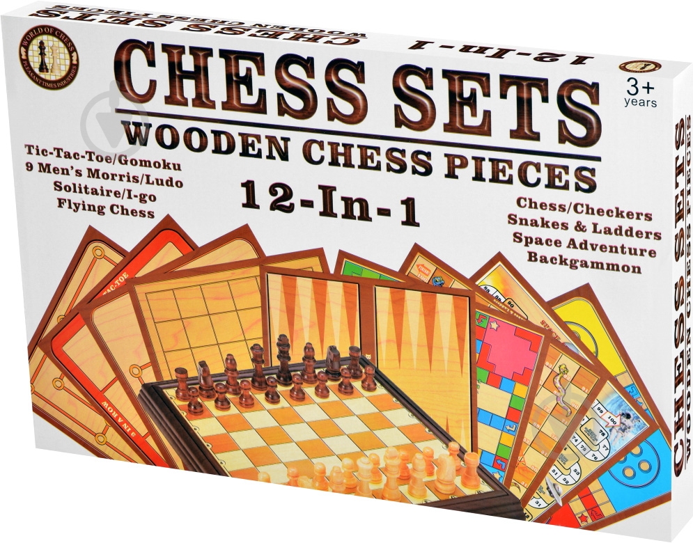 Игра настольная Same Toy Шахматы 12 в 1 522Ut - фото 3 Игра настольная Same Toy Шахматы 12 в 1 522Ut - фото 3