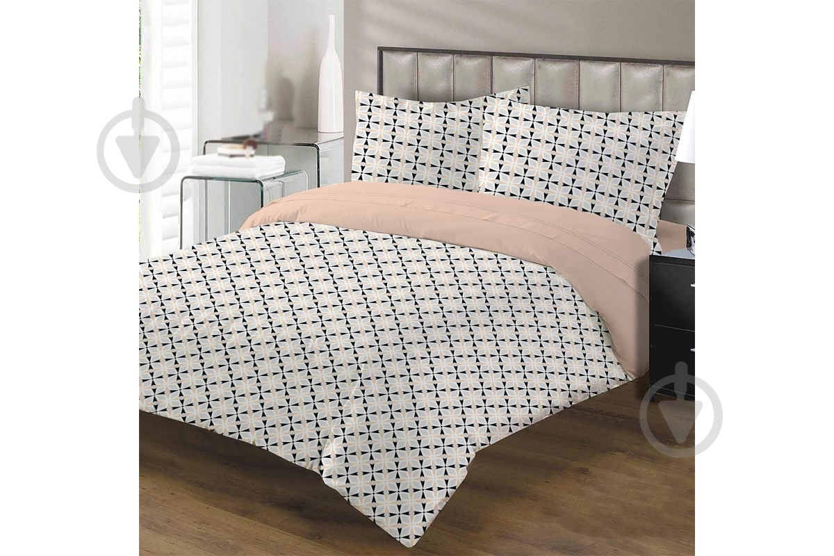 Комплект постельного белья Sunrise евро с рисунком ТЕП - фото 1