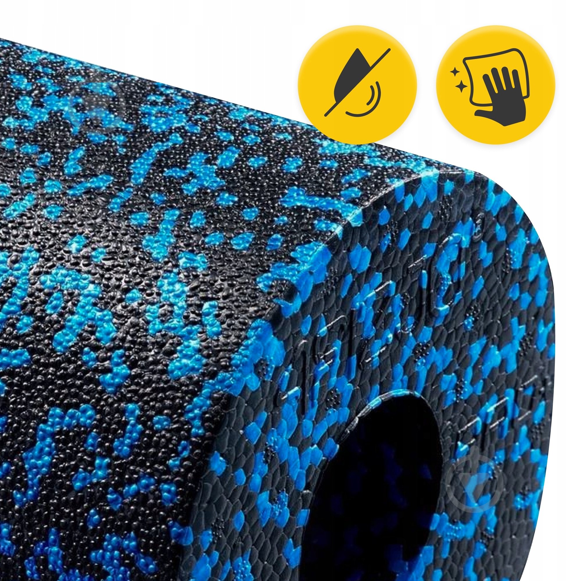 Валик массажный 4fizjo EPP PRO+ 33 x 14 см (валик, роллер) гладкий 4FJ1417 Black/Blue (P-5907222931417) - фото 8 Валик массажный 4fizjo EPP PRO+ 33 x 14 см (валик, роллер) гладкий 4FJ1417 Black/Blue (P-5907222931417) - фото 8