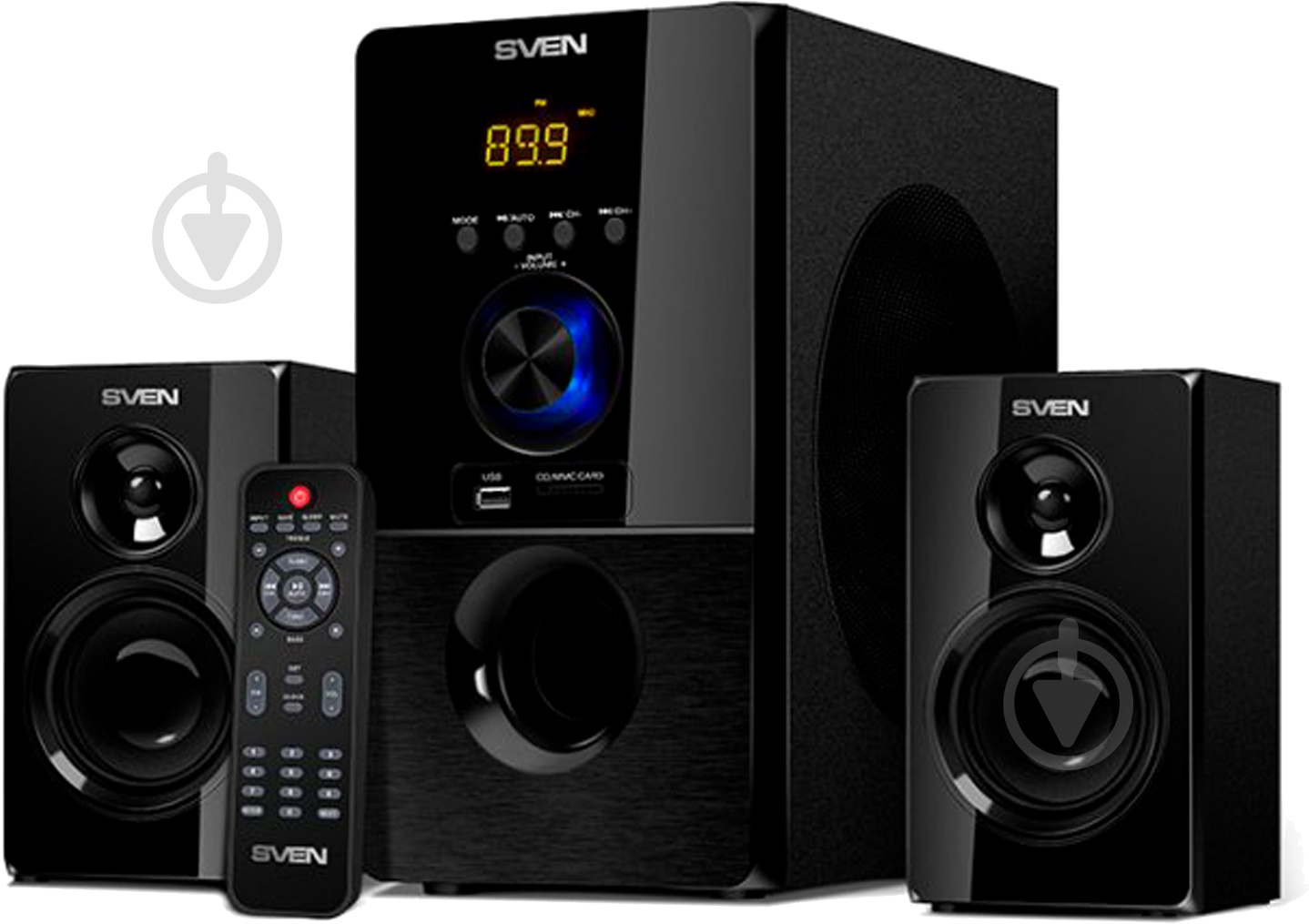 Акустическая система Sven MS-2050 2.1 black - фото 1