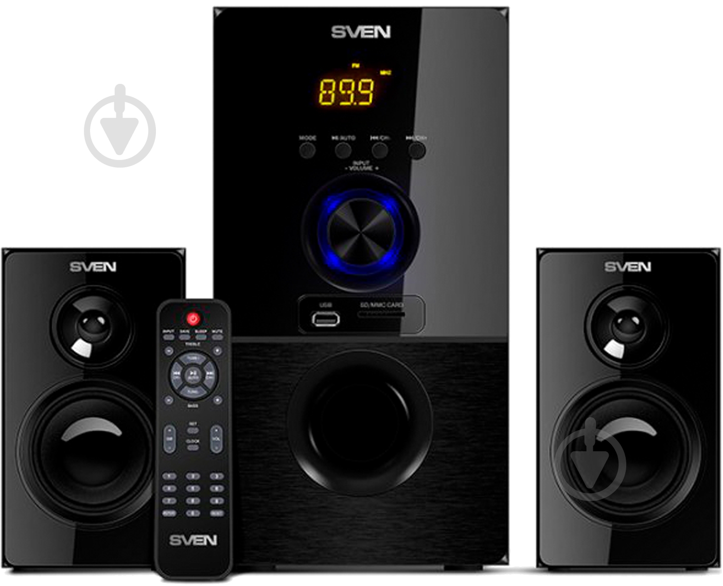 Акустическая система Sven MS-2050 2.1 black - фото 2