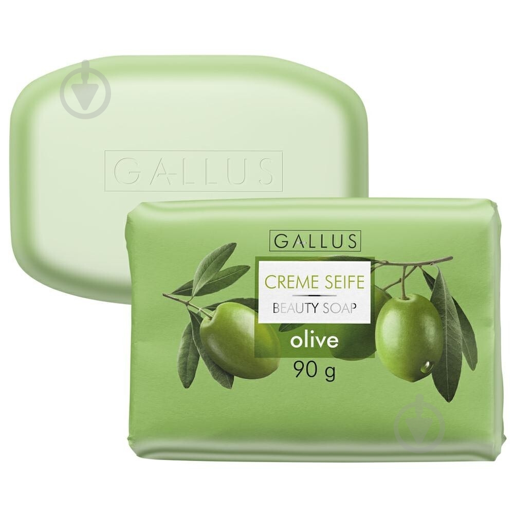 Крем-мыло Gallus Creme Олива 90 г - фото 1 Крем-мыло Gallus Creme Олива 90 г - фото 1