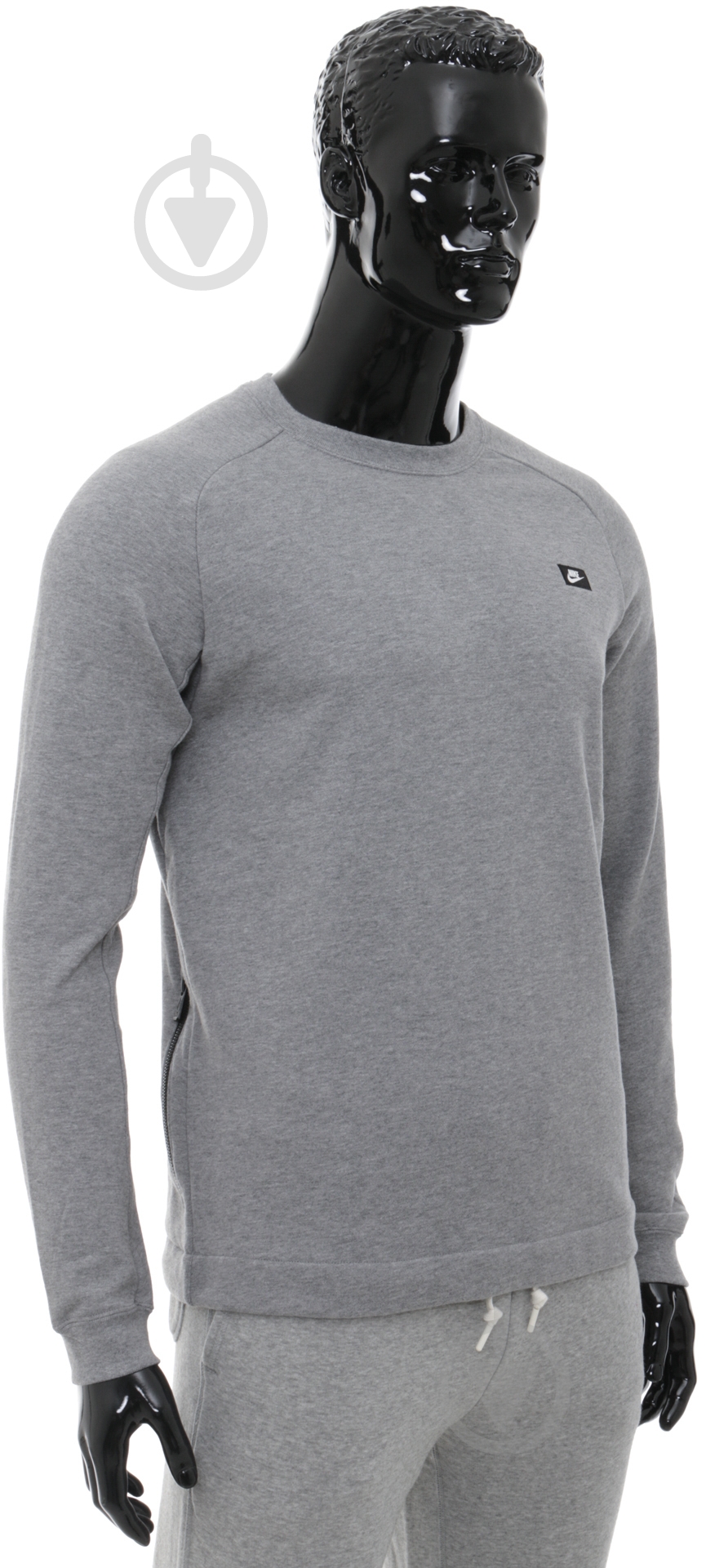 Світшот Nike 805126-091 р. 2XL сірий - фото 2 Світшот Nike 805126-091 р. 2XL сірий - фото 2