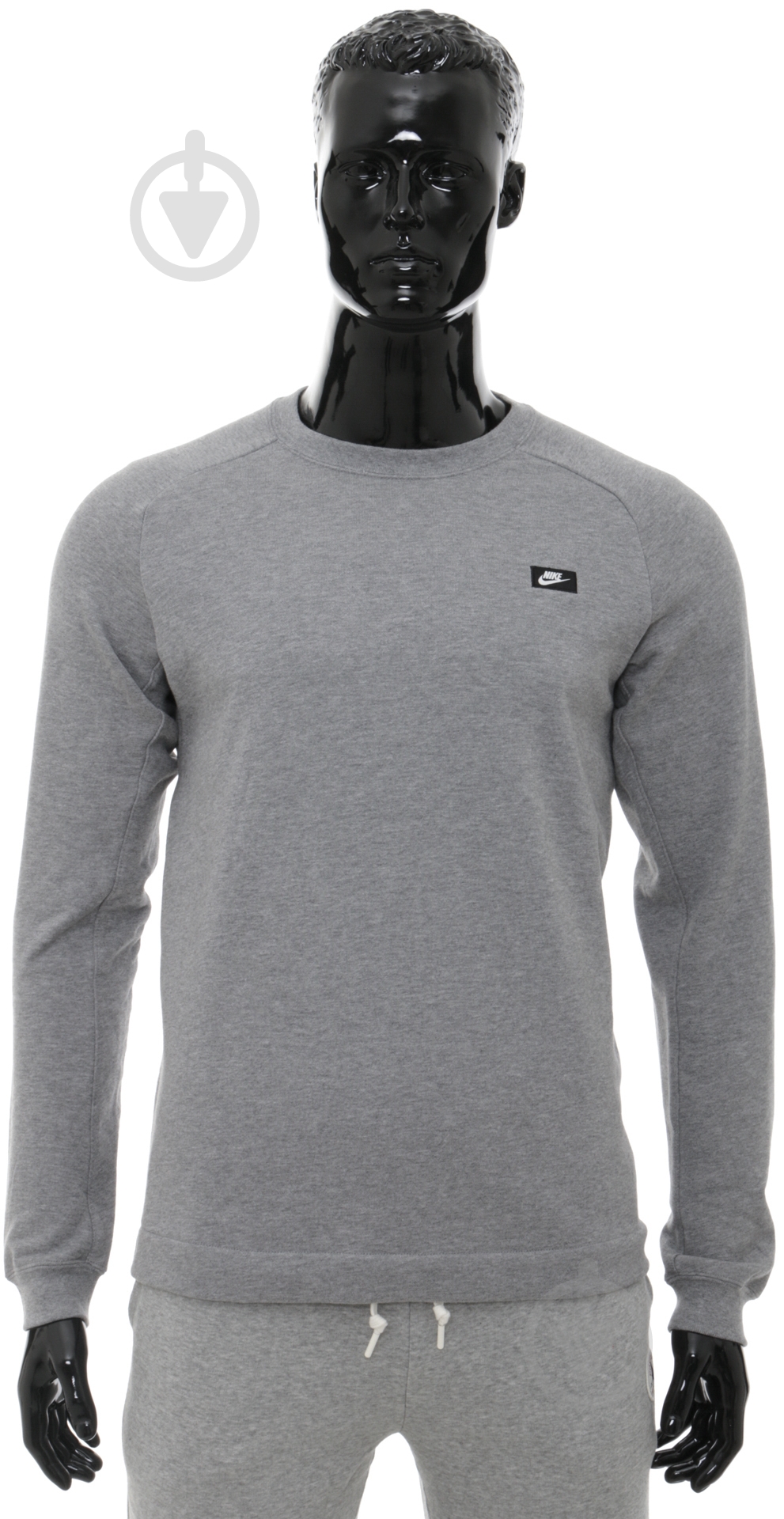 Світшот Nike 805126-091 р. 2XL сірий - фото 1 Світшот Nike 805126-091 р. 2XL сірий - фото 1