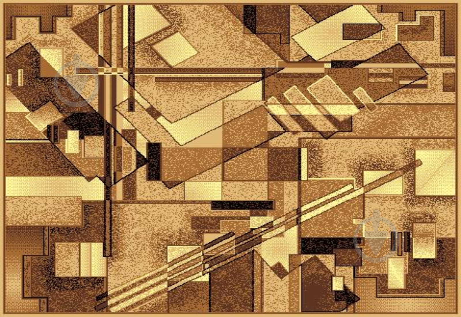 Ковер Karat Carpet Gold 368/12 1,4x2 м - фото 1