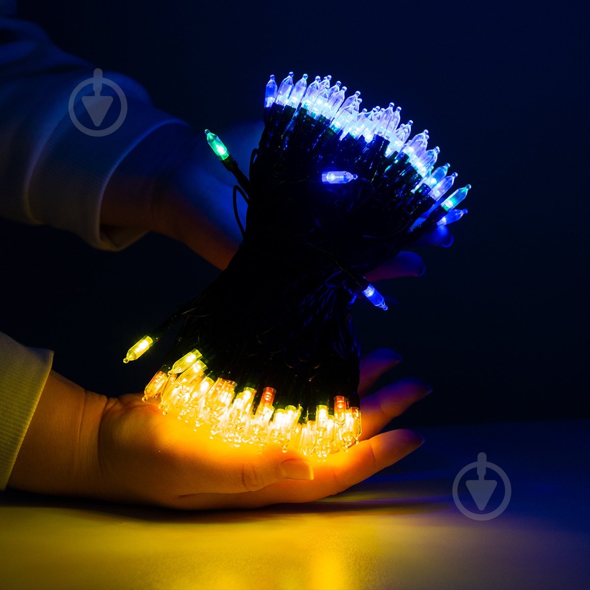 Гирлянда МВМ MY HOME светодиодная (LED) 100 ламп 13 м (DH-LAMP-07 COLOR) - фото 2