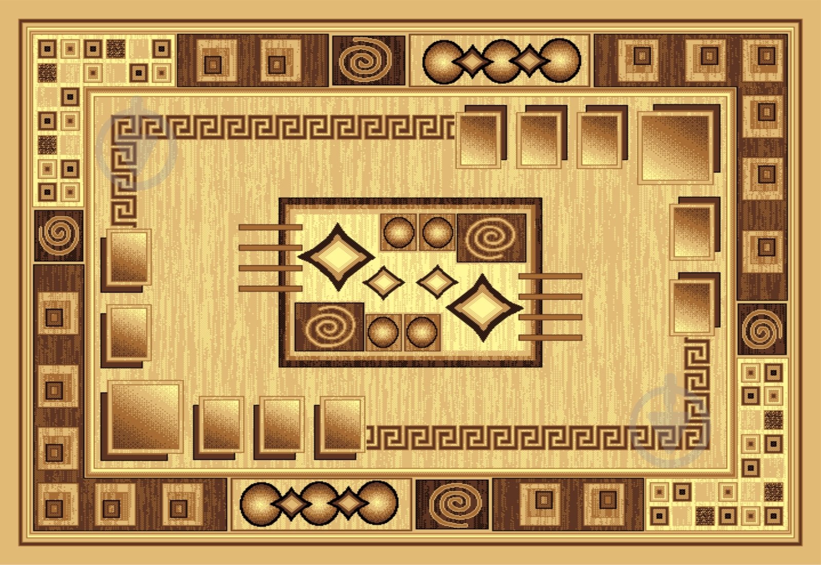 Ковер Karat Carpet Gold 364/12 2x3 м - фото 1