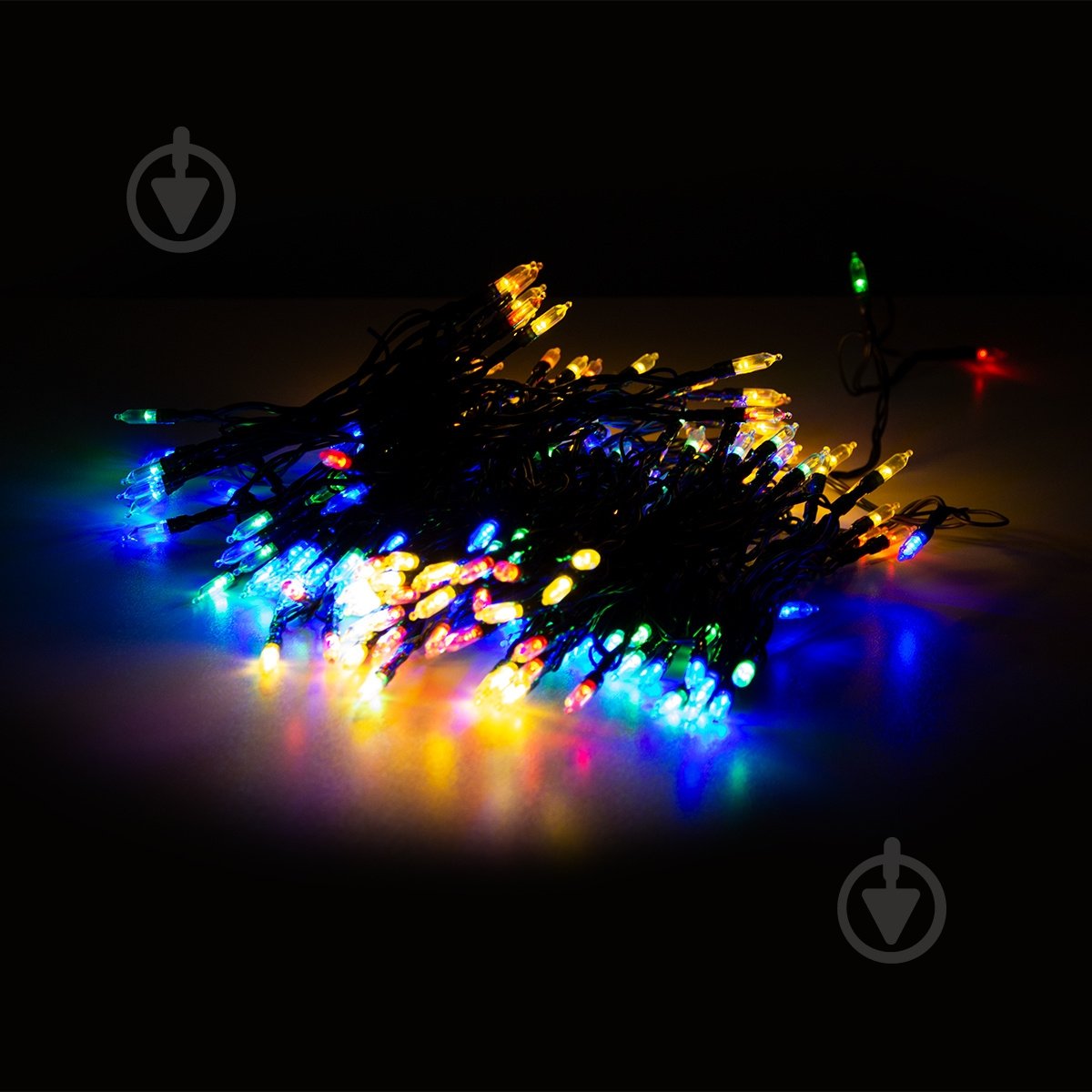 Гірлянда МВМ MY HOME світлодіодна (LED) 200 ламп 23 м (DH-LAMP-08 COLOR) - фото 1