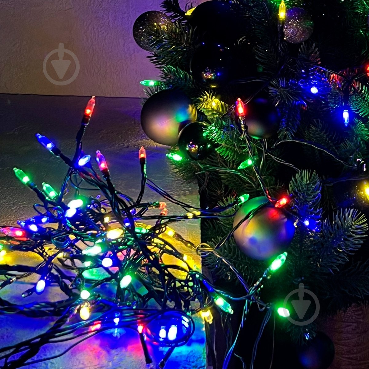 Гірлянда МВМ MY HOME світлодіодна (LED) 200 ламп 23 м (DH-LAMP-08 COLOR) - фото 4