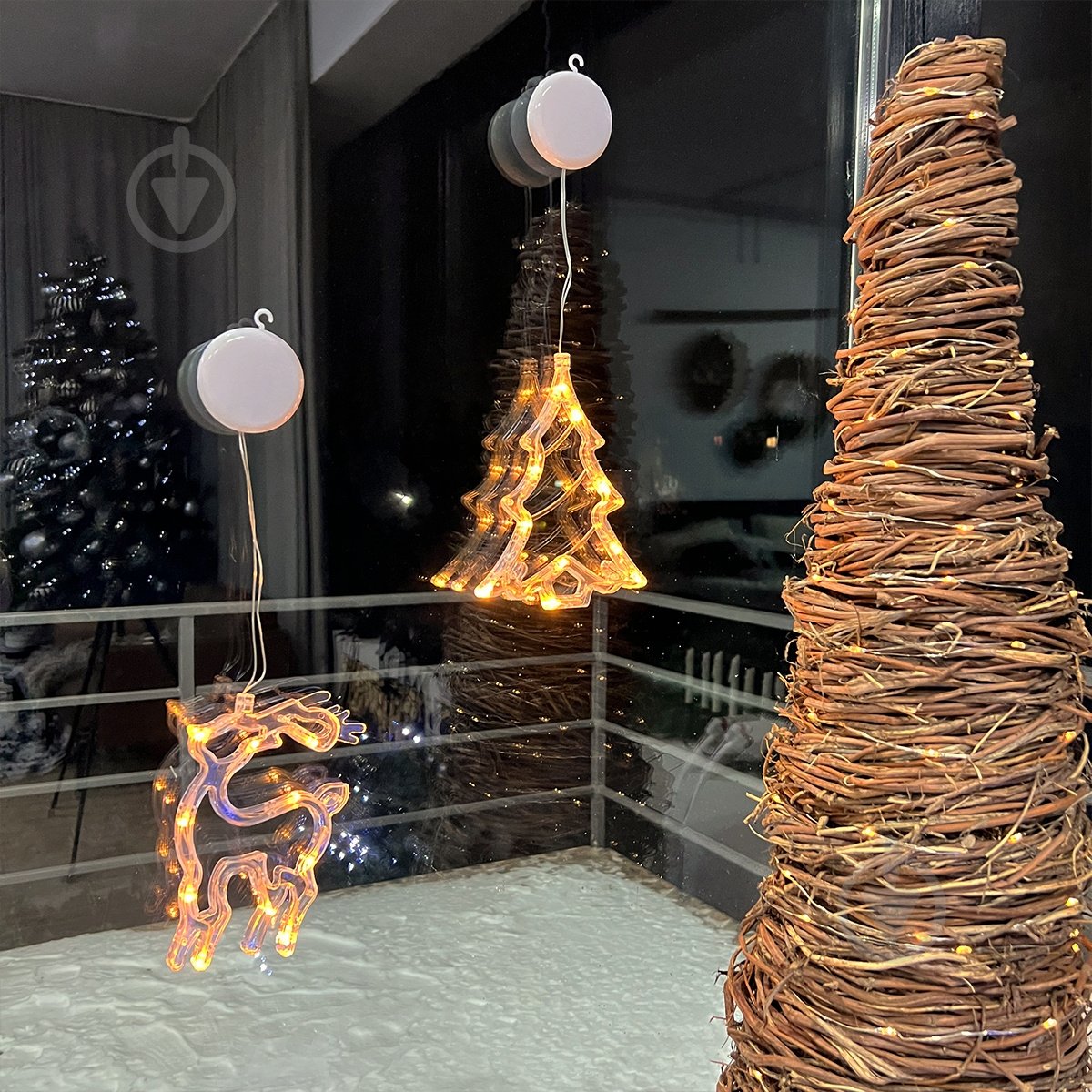 Гирлянда МВМ MY HOME светодиодная (LED) 100 ламп 13 м (DH-LAMP-05 WARM WHITE) - фото 4