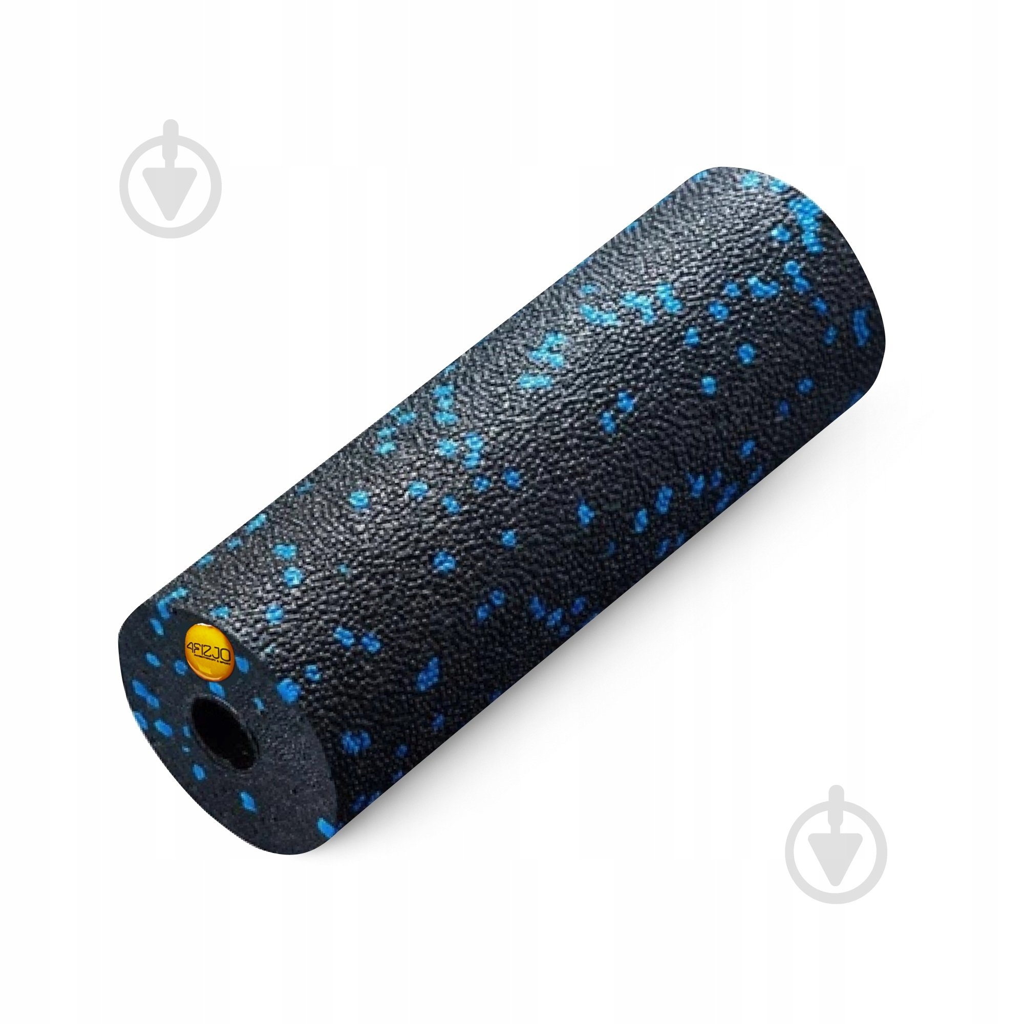 Валик массажный 4fizjo Mini Foam Roller 15 x 5.3 см (валик, роллер) 4FJ0035 Black/Blue (P-5907222931943) - фото 1