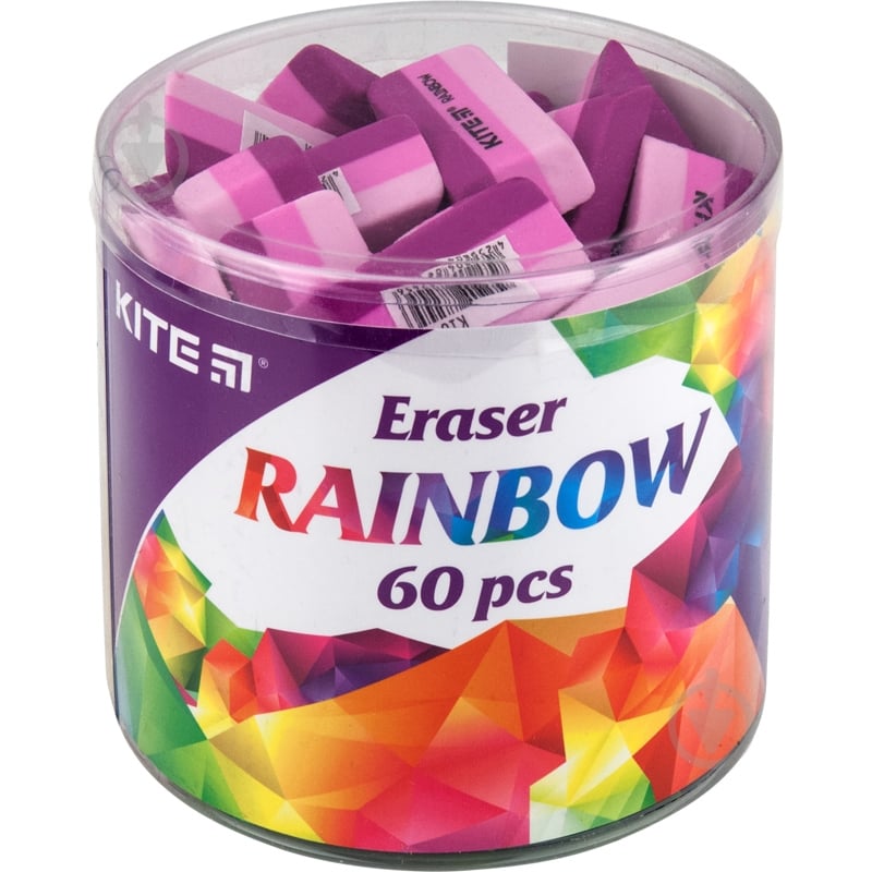 Ластик для карандашей Rainbow в ассортименте 31478 KITE - фото 2