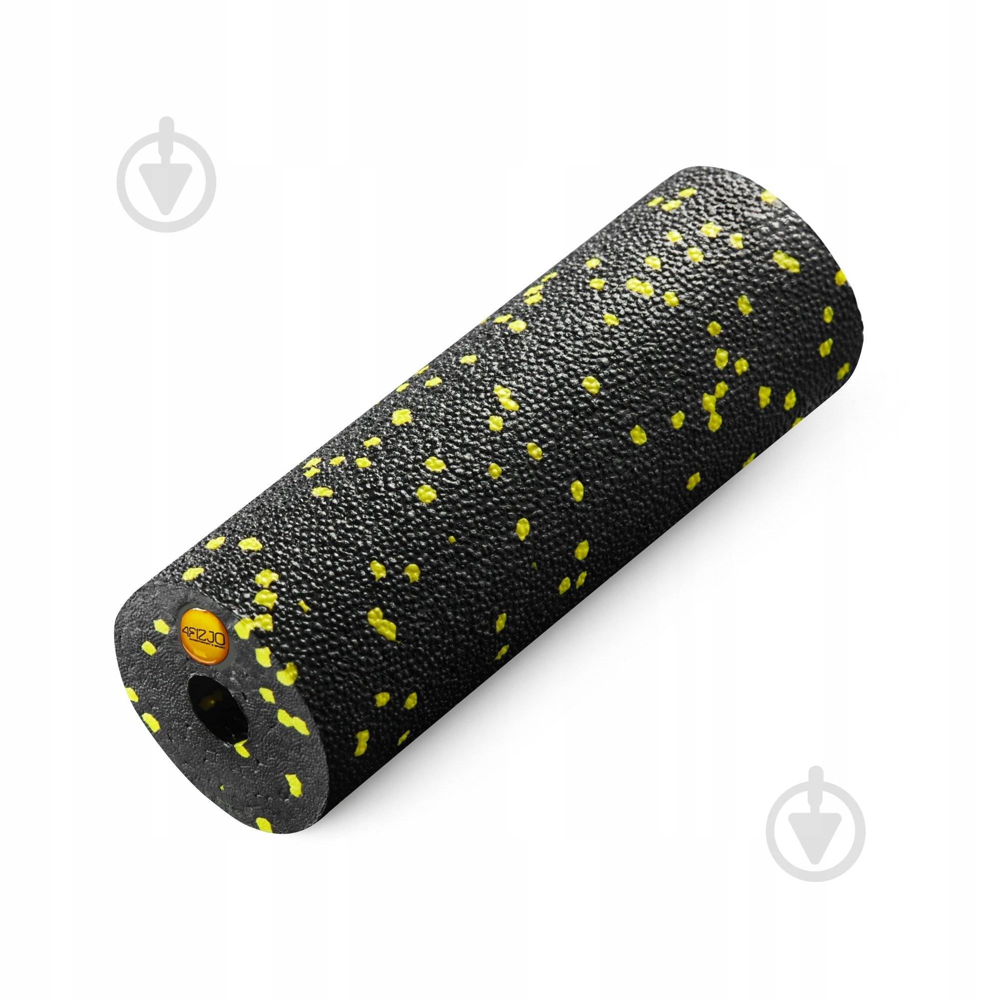 Валик массажный 4fizjo Mini Foam Roller 15 x 5.3 см (валик, роллер) 4FJ0081 Black/Yellow (P-5907222931790) - фото 1