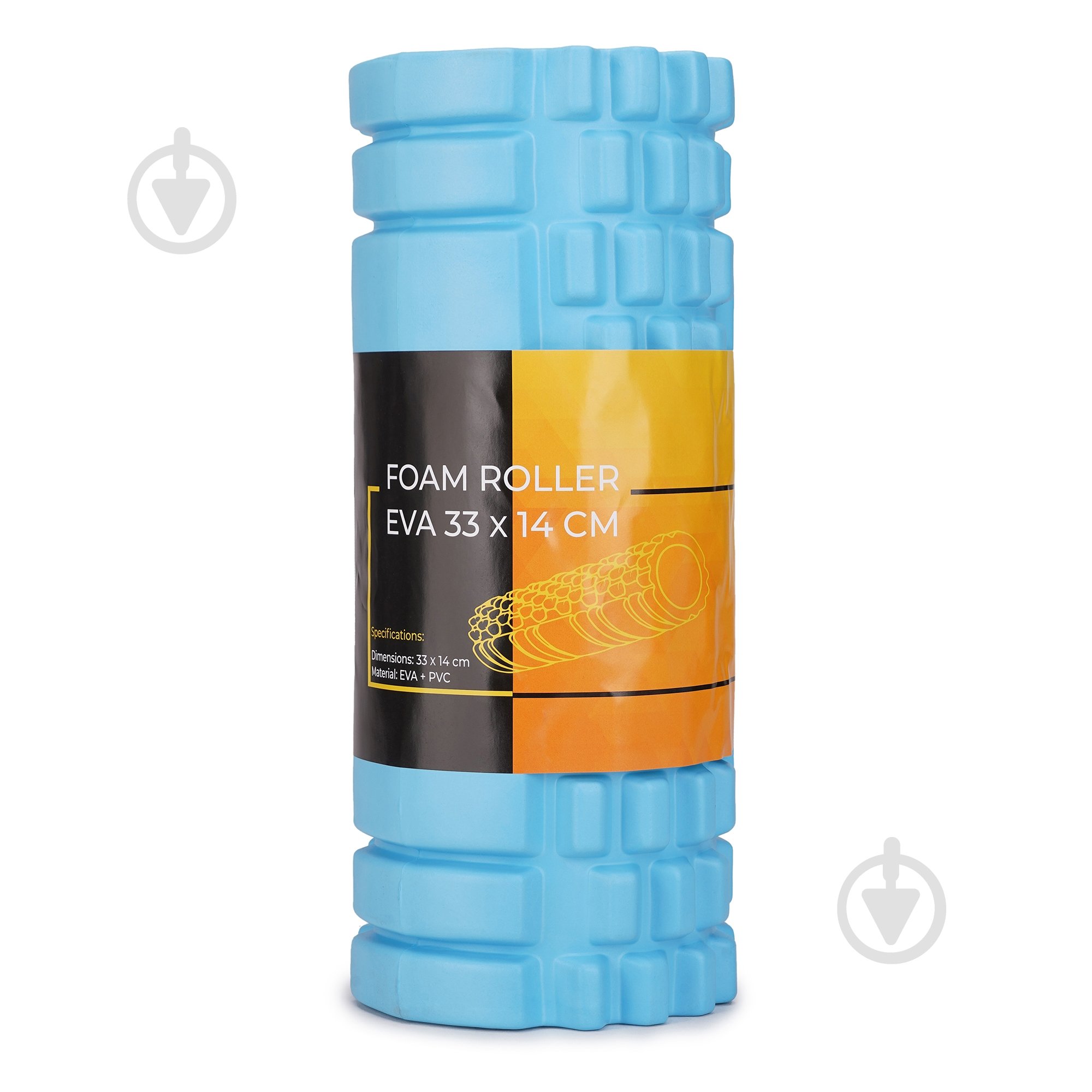 Валик массажный Cornix EVA 33 x 14 см (валик, роллер) XR-0030 Sky Blue - фото 6 Валик массажный Cornix EVA 33 x 14 см (валик, роллер) XR-0030 Sky Blue - фото 6