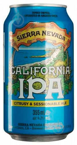 Пиво Sierra Nevada California IPA 4.2% 0,355 л - фото 1