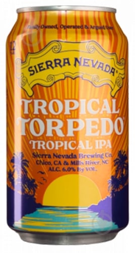 Пиво Sierra Nevada Tropical Torpedo IPA 6% 0,355 л - фото 1 Пиво Sierra Nevada Tropical Torpedo IPA 6% 0,355 л - фото 1