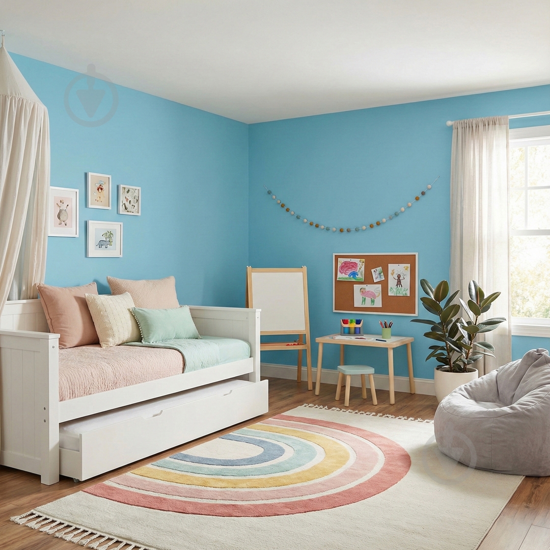 Фарба керамічна MAGNAT PRO Ceramic Superior 7 шовковистий мат NCS S 2030-B10G 0,9 л - фото 4 Фарба керамічна MAGNAT PRO Ceramic Superior 7 шовковистий мат NCS S 2030-B10G 0,9 л - фото 4