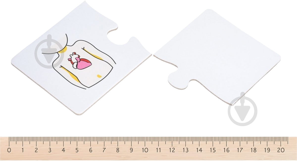 Пазл Same Toy Mad Xiang Частини тіла 2055AUt - фото 3