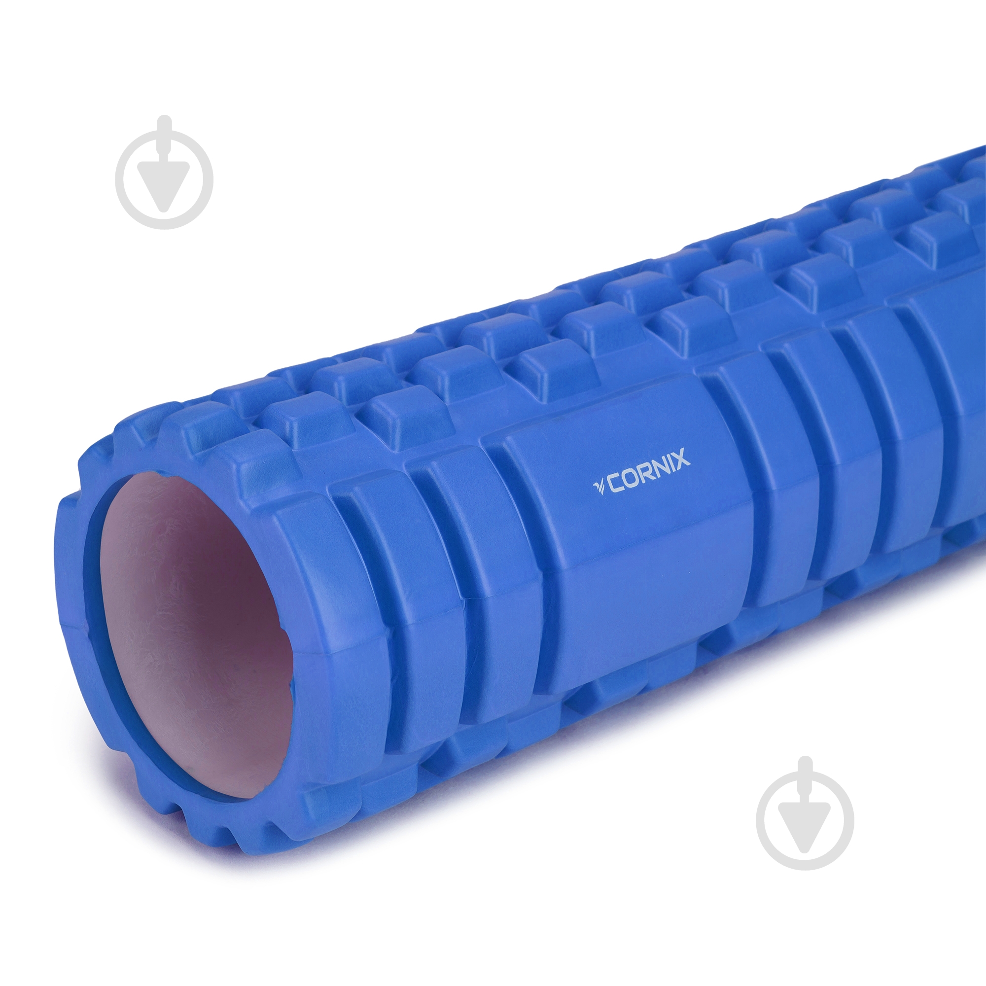 Валик масажний Cornix EVA 45 x 14 см (валик, ролер) XR-0039 Blue - фото 4