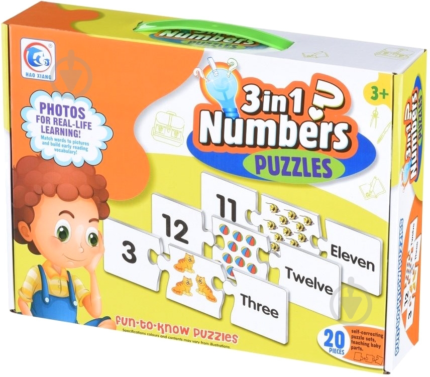 Пазл Same Toy Mad Xiang Числа 2091AUt - фото 1 Пазл Same Toy Mad Xiang Числа 2091AUt - фото 1