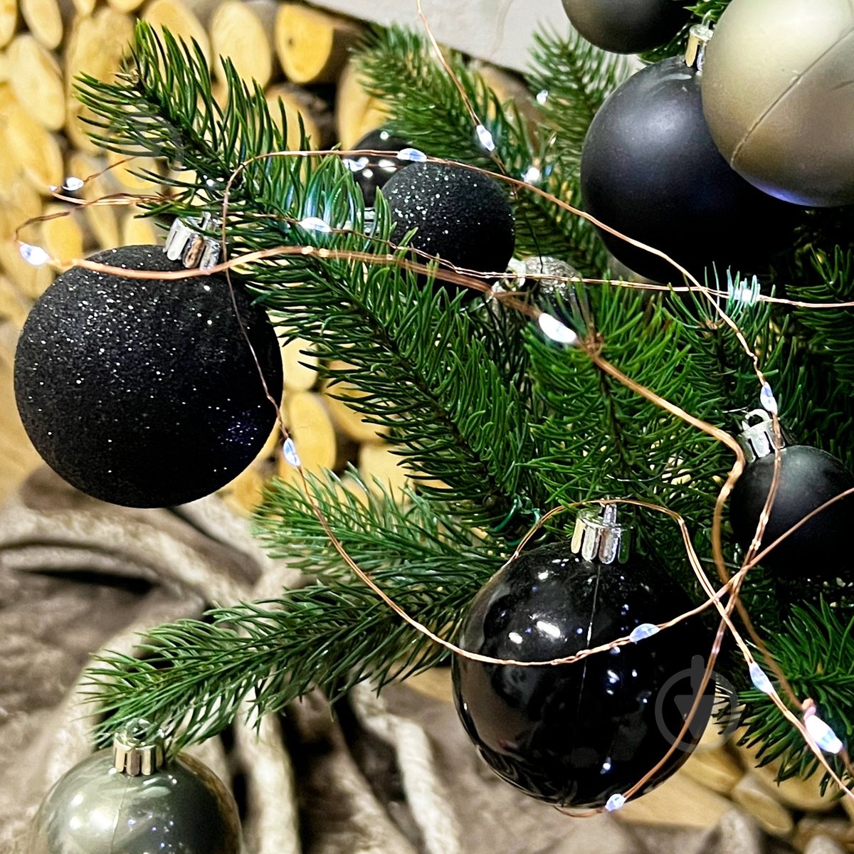 Гірлянда МВМ MY HOME світлодіодна (LED) 100 ламп 13 м (DH-LAMP-05 WHITE) - фото 4