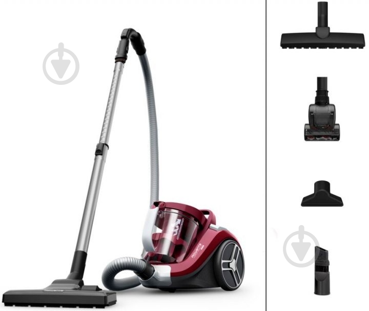 Пылесос Rowenta Compact Power XXL Animal plus Kit RO4B63EA red - фото 1
