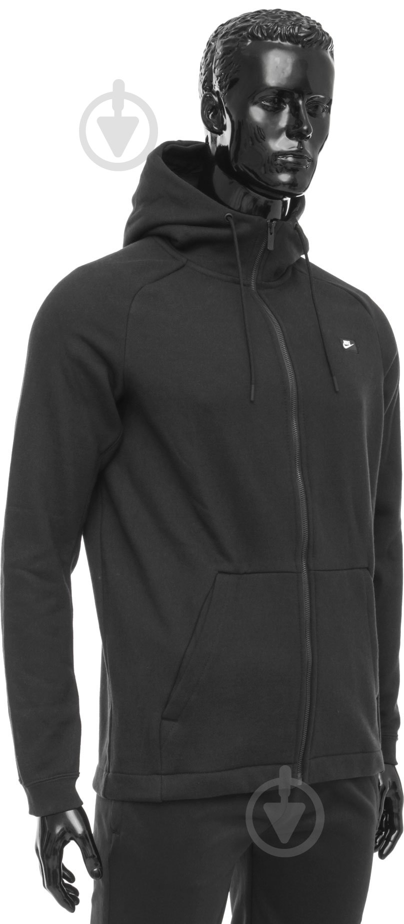 Толстовка Nike M NSW MODERN HOODIE FZ BB 835858-010 р. L черный - фото 2