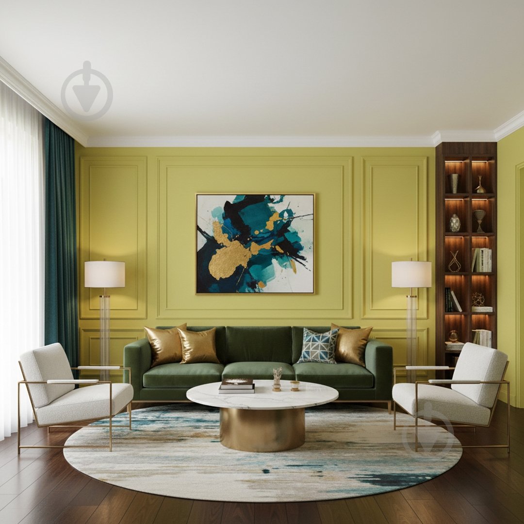 Фарба керамічна MAGNAT PRO Ceramic Superior 7 шовковистий мат NCS S 0550-G60Y 9 л - фото 9 Фарба керамічна MAGNAT PRO Ceramic Superior 7 шовковистий мат NCS S 0550-G60Y 9 л - фото 9