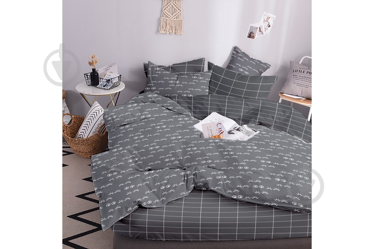 Комплект постільної білизни Look сімейний з малюнком ТЕП - фото 1 Комплект постільної білизни Look сімейний з малюнком ТЕП - фото 1