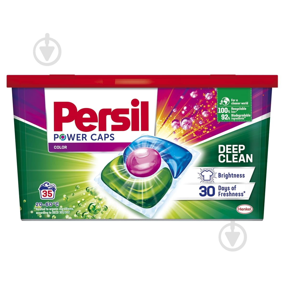 Капсулы для машинной стирки Persil Колор пакет 35 шт. - фото 1