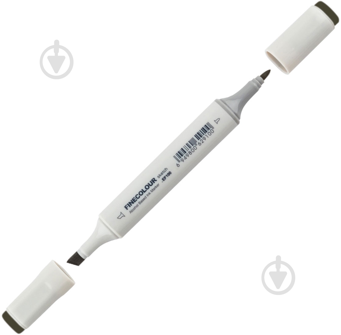 Маркер спиртовий FINECOLOUR Sketch EF100-189 bcds сірий №10 - фото 1