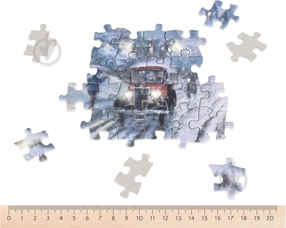 Пазл Same Toy Зимний город 88020Ut - фото 3 Пазл Same Toy Зимний город 88020Ut - фото 3