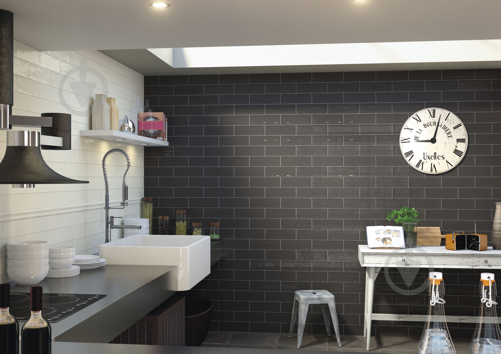 Плитка Cifre Булевар грей 10x30 - фото 8 Плитка Cifre Булевар грей 10x30 - фото 8