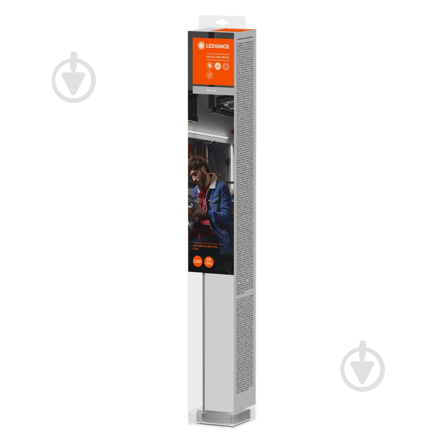 Світильник лінійний Ledvance Switch Batten LED 4 Вт 4000 К білий - фото 2