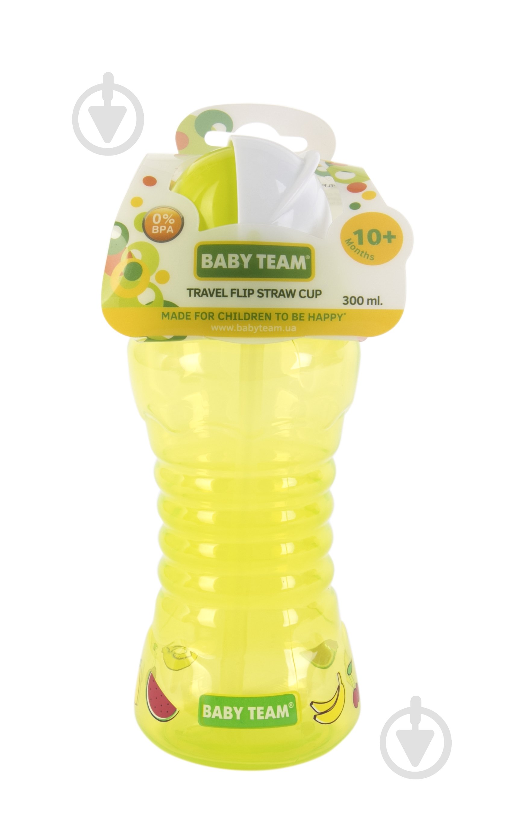 Поїльник Baby Team для подорожей 300 мл 5005 - фото 4