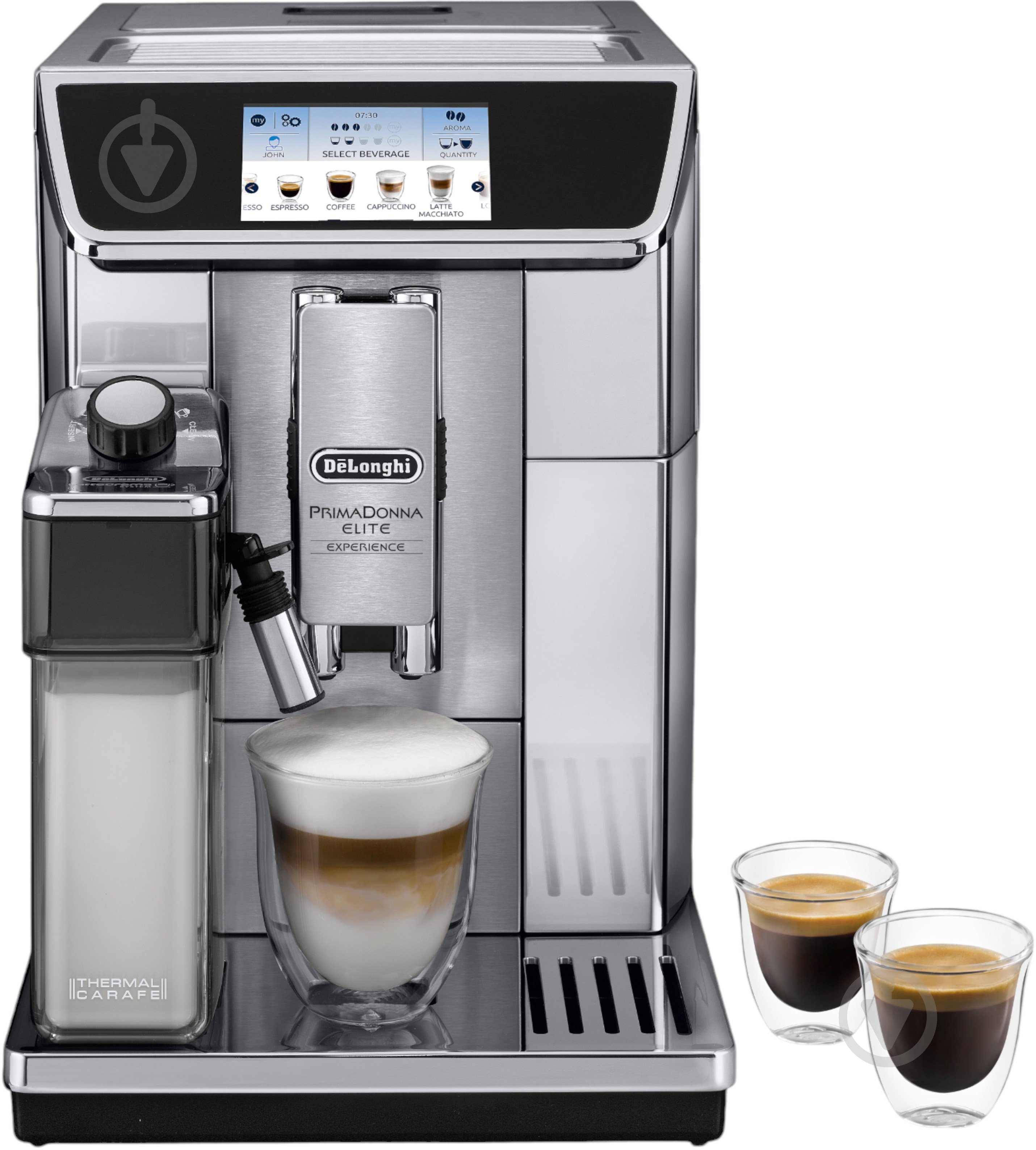 ВИТРИНА! Кофемашина Delonghi ECAM650.85.MS PrimaDonna Elite - фото 1 ВИТРИНА! Кофемашина Delonghi ECAM650.85.MS PrimaDonna Elite - фото 1