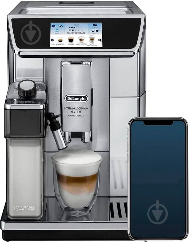 ВИТРИНА! Кофемашина Delonghi ECAM650.85.MS PrimaDonna Elite - фото 2 ВИТРИНА! Кофемашина Delonghi ECAM650.85.MS PrimaDonna Elite - фото 2