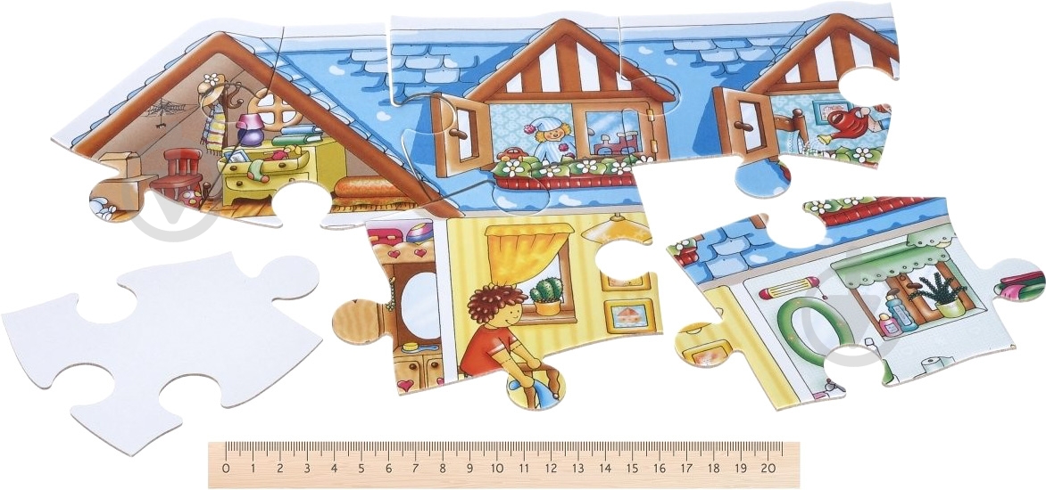 Пазл Same Toy Кукольный домик 2208Ut - фото 4