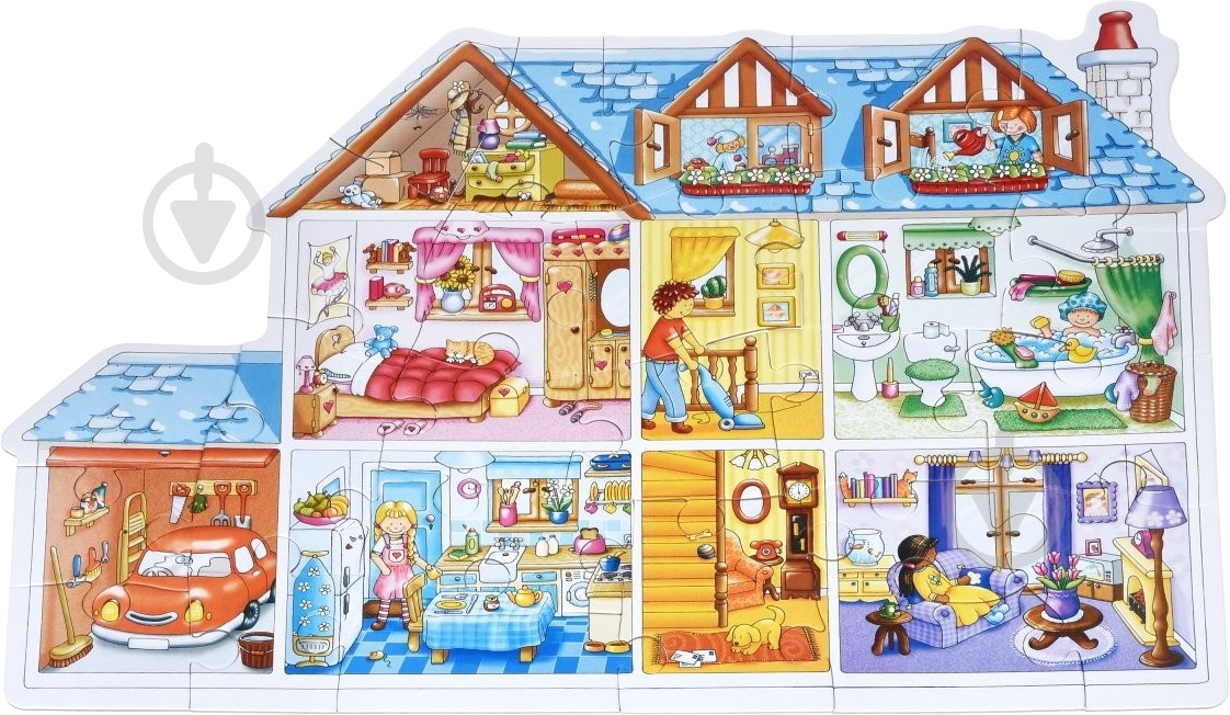 Пазл Same Toy Кукольный домик 2208Ut - фото 2