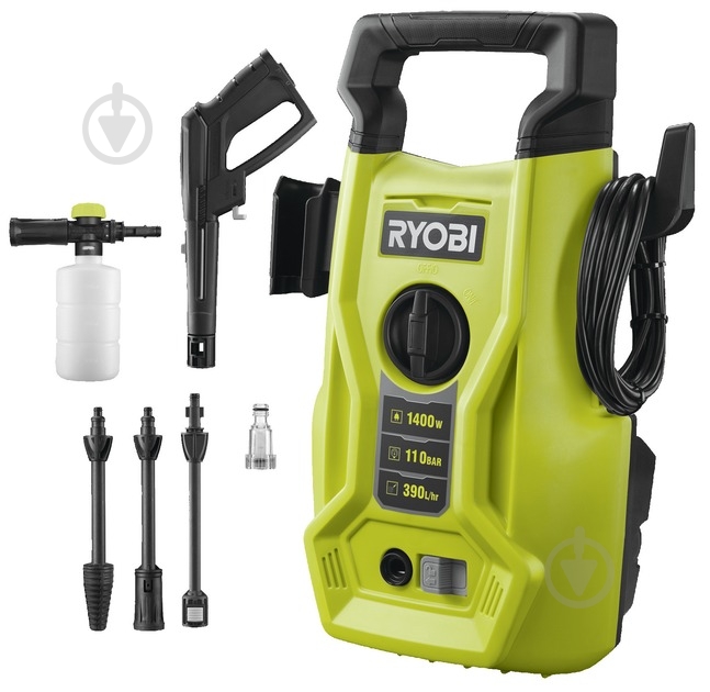 Мини-мойка высокого давления RYOBI RY110PWA 5133005365 - фото 1