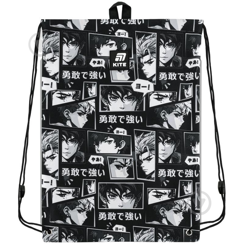 Сумка для обуви KITE 600M Anime Boy - фото 1 Сумка для обуви KITE 600M Anime Boy - фото 1