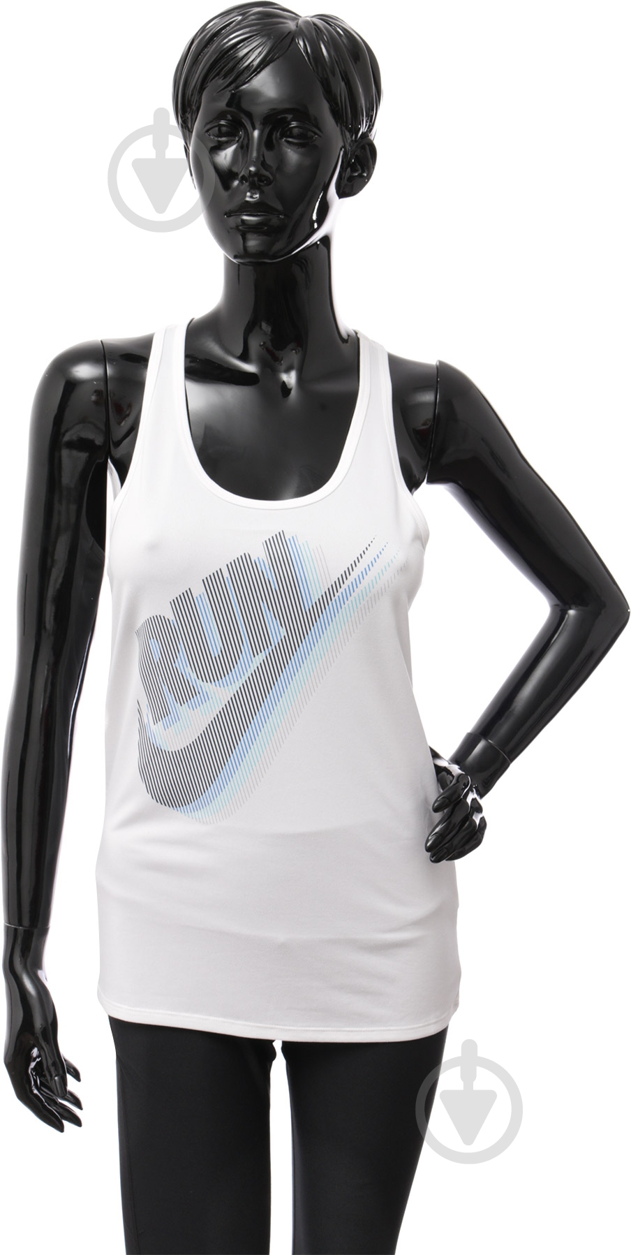 Майка Nike 836072-100 р.XS белый - фото 1