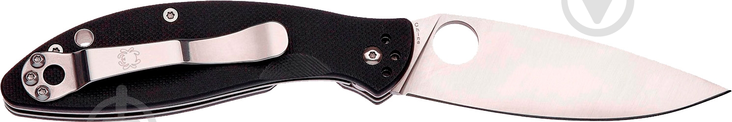 Нож складной Spyderco Astute ц:black 87.14.24 - фото 2